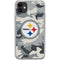 NFL Pittsburgh Steelers Camo iPhone 11 Clear Case