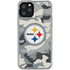 NFL Pittsburgh Steelers Camo iPhone 11 Pro Clear Case