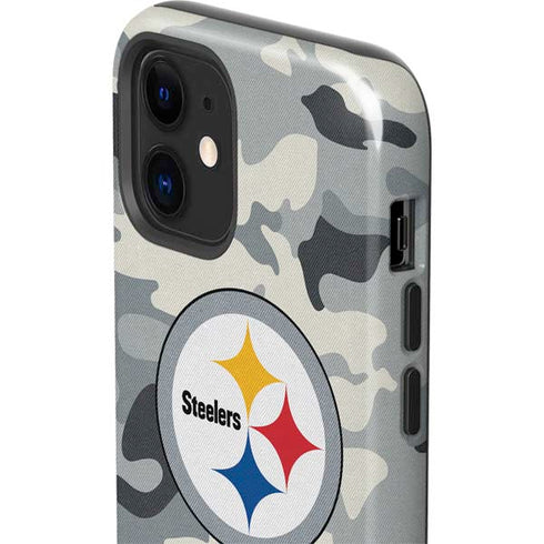 NFL Pittsburgh Steelers Camo iPhone 12 Impact Case