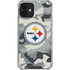 NFL Pittsburgh Steelers Camo iPhone 12 Mini Clear Case