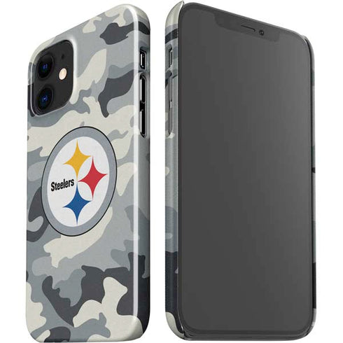 NFL Pittsburgh Steelers Camo iPhone 12 Mini Lite Case