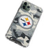 NFL Pittsburgh Steelers Camo iPhone 12 Pro Max Clear Case