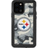 NFL Pittsburgh Steelers Camo iPhone 12 Pro Waterproof Case