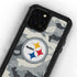 NFL Pittsburgh Steelers Camo iPhone 12 Pro Waterproof Case