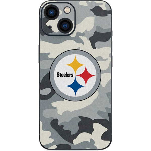 NFL Pittsburgh Steelers Camo iPhone 13 Mini Skin
