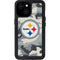 NFL Pittsburgh Steelers Camo iPhone 13 Mini Waterproof Case