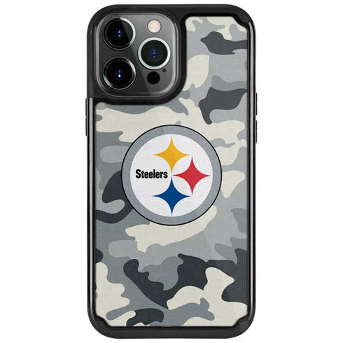 NFL Pittsburgh Steelers Camo iPhone 13 Pro Cargo Case