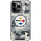 NFL Pittsburgh Steelers Camo iPhone 13 Pro Clear Case