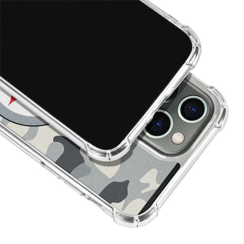 NFL Pittsburgh Steelers Camo iPhone 13 Pro Clear Case