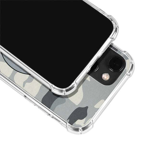 NFL Pittsburgh Steelers Camo iPhone 15 Plus Clear Case