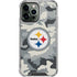 NFL Pittsburgh Steelers Camo iPhone 14 Pro Max Clear Case