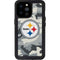 NFL Pittsburgh Steelers Camo iPhone 14 Pro Max Waterproof Case