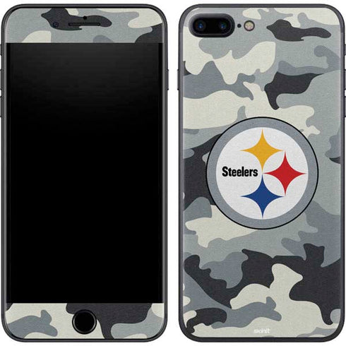 NFL Pittsburgh Steelers Camo iPhone 8 Plus Skin