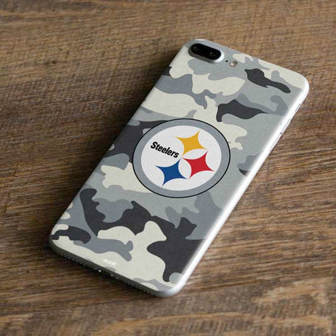 NFL Pittsburgh Steelers Camo iPhone 8 Plus Skin