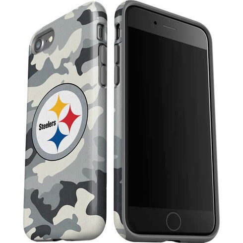 NFL Pittsburgh Steelers Camo iPhone SE (2nd & 3rd Gen) Pro Case