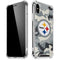 NFL Pittsburgh Steelers Camo iPhone X/XS Clear Case