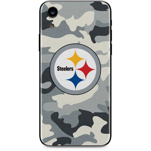 NFL Pittsburgh Steelers Camo iPhone XR Skin