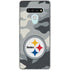 NFL Pittsburgh Steelers Camo LG Stylo 6 Clear Case
