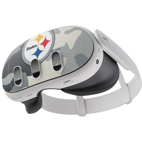 NFL Pittsburgh Steelers Camo Meta Quest 3 Skin