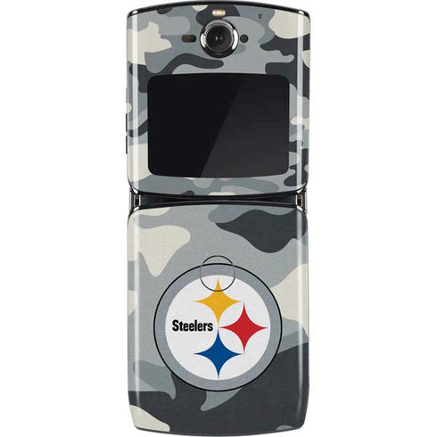 NFL Pittsburgh Steelers Camo Motorola RAZR Skin