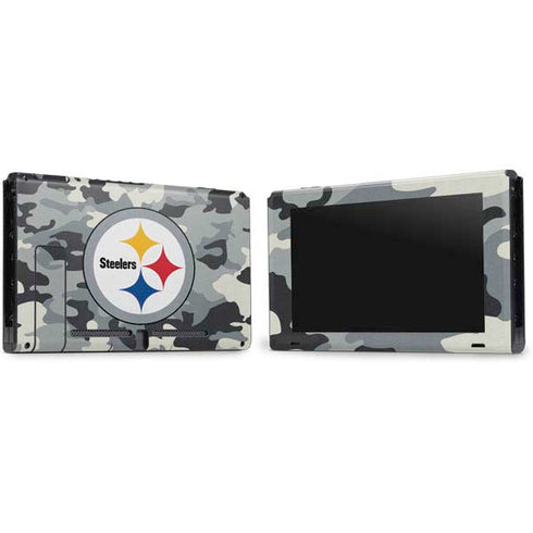 NFL Pittsburgh Steelers Camo Nintendo Switch Bundle Skin