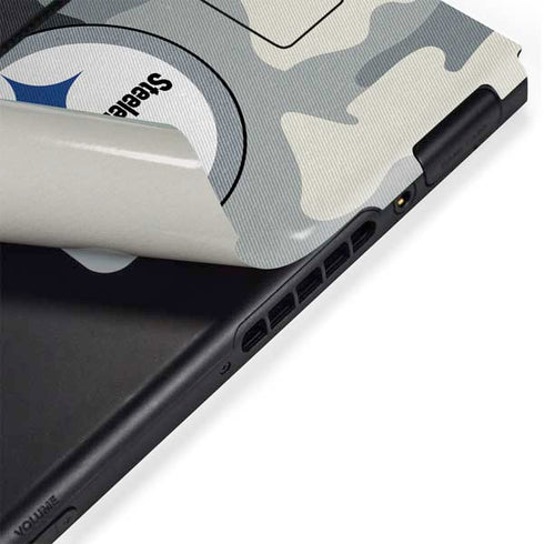 NFL Pittsburgh Steelers Camo Nintendo Switch Bundle Skin