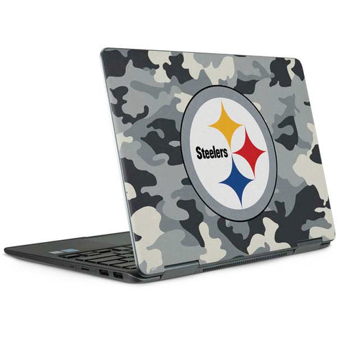 NFL Pittsburgh Steelers Camo Notebook 9 Pro 13in (2017) Skin