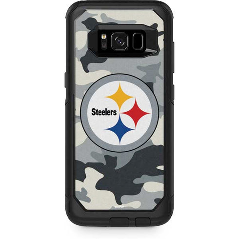 NFL Pittsburgh Steelers Camo Otterbox Commuter Galaxy Skin