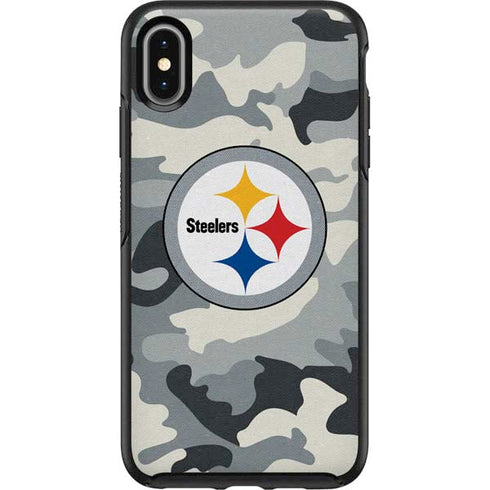 NFL Pittsburgh Steelers Camo Otterbox Symmetry iPhone Skin