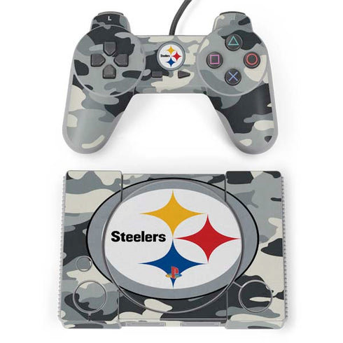 NFL Pittsburgh Steelers Camo PlayStation Classic Bundle Skin