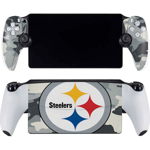 NFL Pittsburgh Steelers Camo PlayStation Portal Remote Player Skin