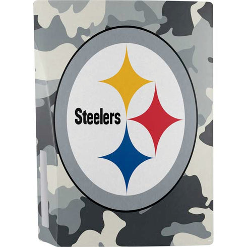 NFL Pittsburgh Steelers Camo PS5 Console Skin
