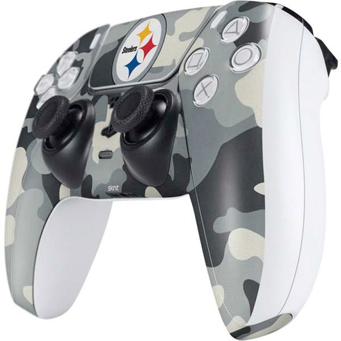 NFL Pittsburgh Steelers Camo PS5 Controller Skin