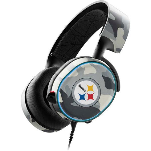 NFL Pittsburgh Steelers Camo SteelSeries Arctis 3 Skin