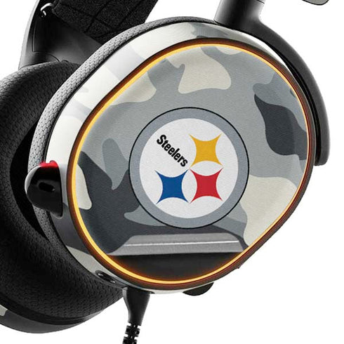 NFL Pittsburgh Steelers Camo SteelSeries Arctis 3 Skin