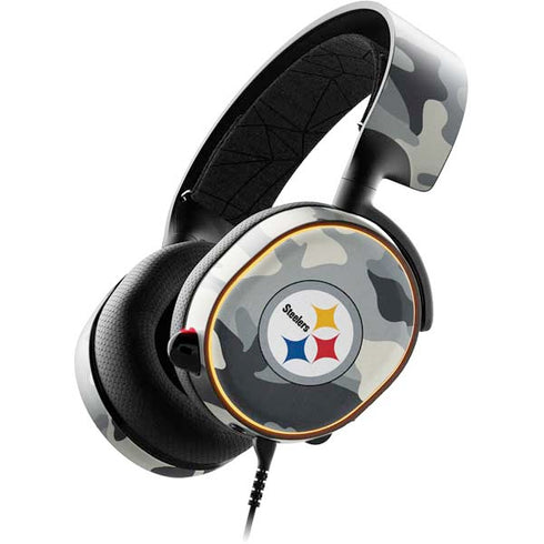 NFL Pittsburgh Steelers Camo SteelSeries Arctis 5 Skin
