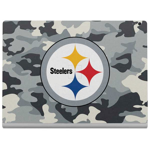 NFL Pittsburgh Steelers Camo Surface Book 2 15in Skin