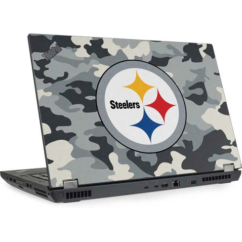 NFL Pittsburgh Steelers Camo Lenovo ThinkPad Skin