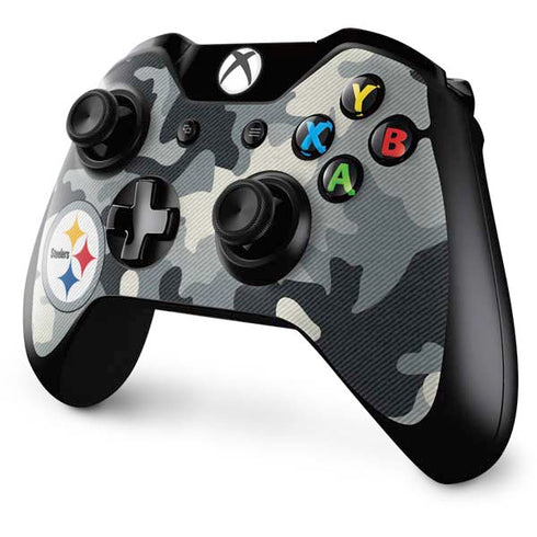 NFL Pittsburgh Steelers Camo Xbox One Controller Skin