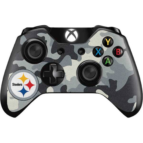 NFL Pittsburgh Steelers Camo Xbox One Controller Skin