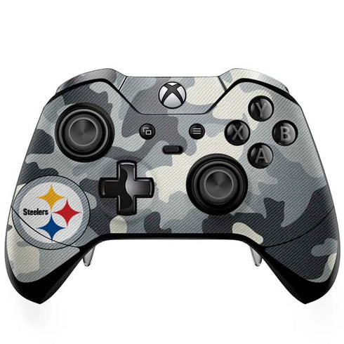 NFL Pittsburgh Steelers Camo Xbox One Elite Controller Skin