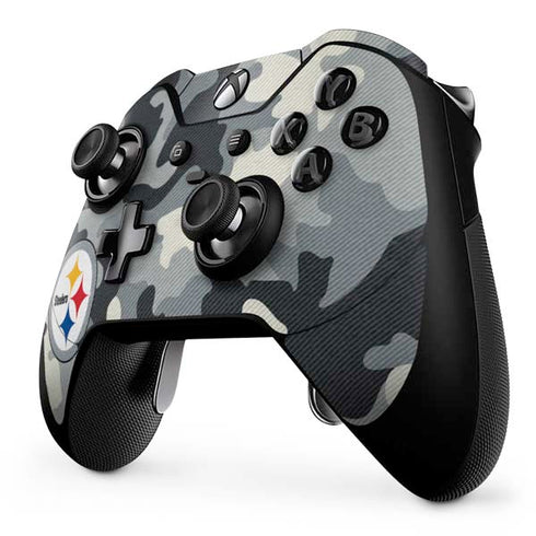NFL Pittsburgh Steelers Camo Xbox One Elite Controller Skin