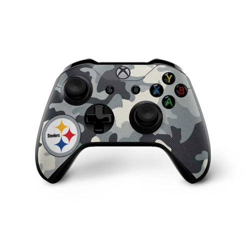 NFL Pittsburgh Steelers Camo Xbox One X Bundle Skin