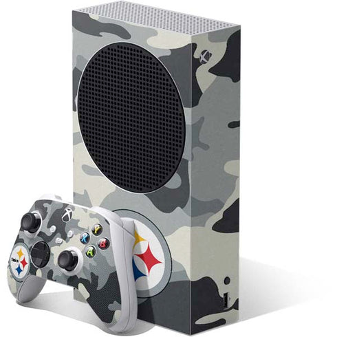 NFL Pittsburgh Steelers Camo Xbox Series S Bundle Skin