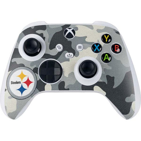 NFL Pittsburgh Steelers Camo Xbox Series S Controller Skin
