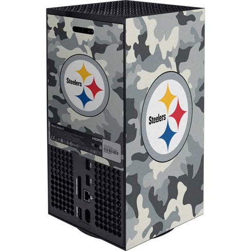 NFL Pittsburgh Steelers Camo Xbox Series X Bundle Skin