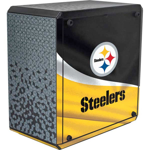 NFL Pittsburgh Steelers Cooler Master MasterBox Q300L Mini Tower Skin