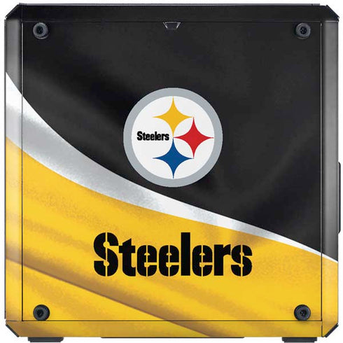 NFL Pittsburgh Steelers Cooler Master MasterBox Q300L Mini Tower Skin