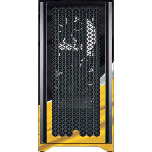 NFL Pittsburgh Steelers Corsair 4000D Tempered Glass Mid-Tower ATX Case Skin