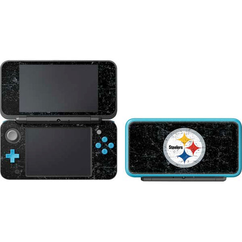 NFL Pittsburgh Steelers Distressed Nintendo 2DS XL (2017) Skin